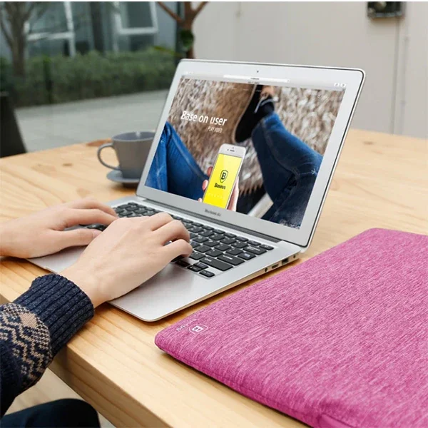 Baseus Macbook Pro 15 İnch Universal Laptop Kılıf Çantası-(5775)