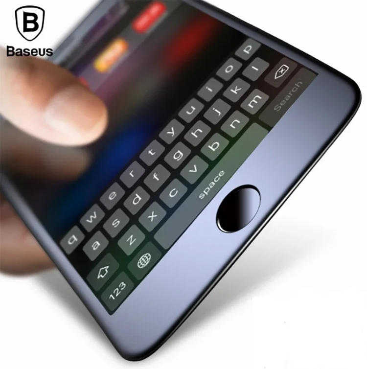 Baseus İPhone 6/ 6S 3D Full Kaplama Kırılmaz Cam Ekran Koruyucu-(5775)