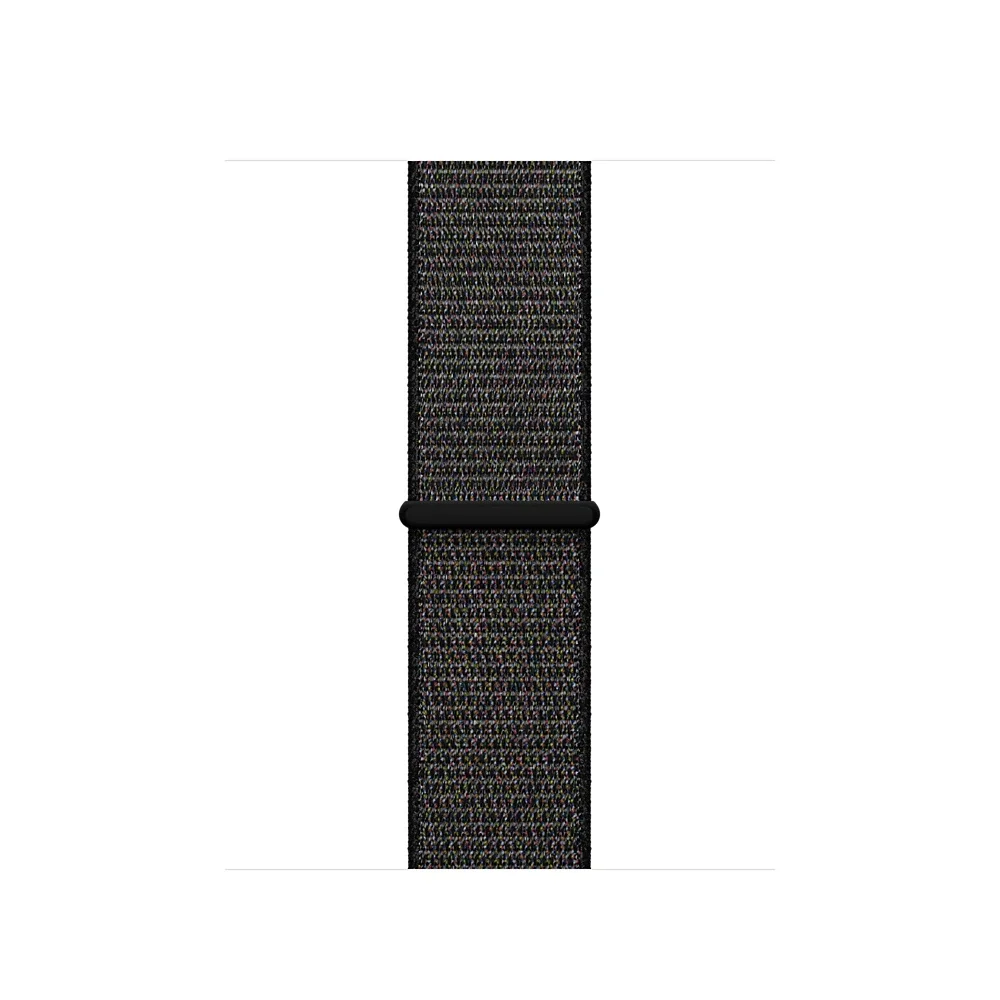 Ally Apple Watch 7-8 41mm 6-5-4 40mm Nylon Loop Spor Kayış Kordon 3-2-1 38mm-(5775)