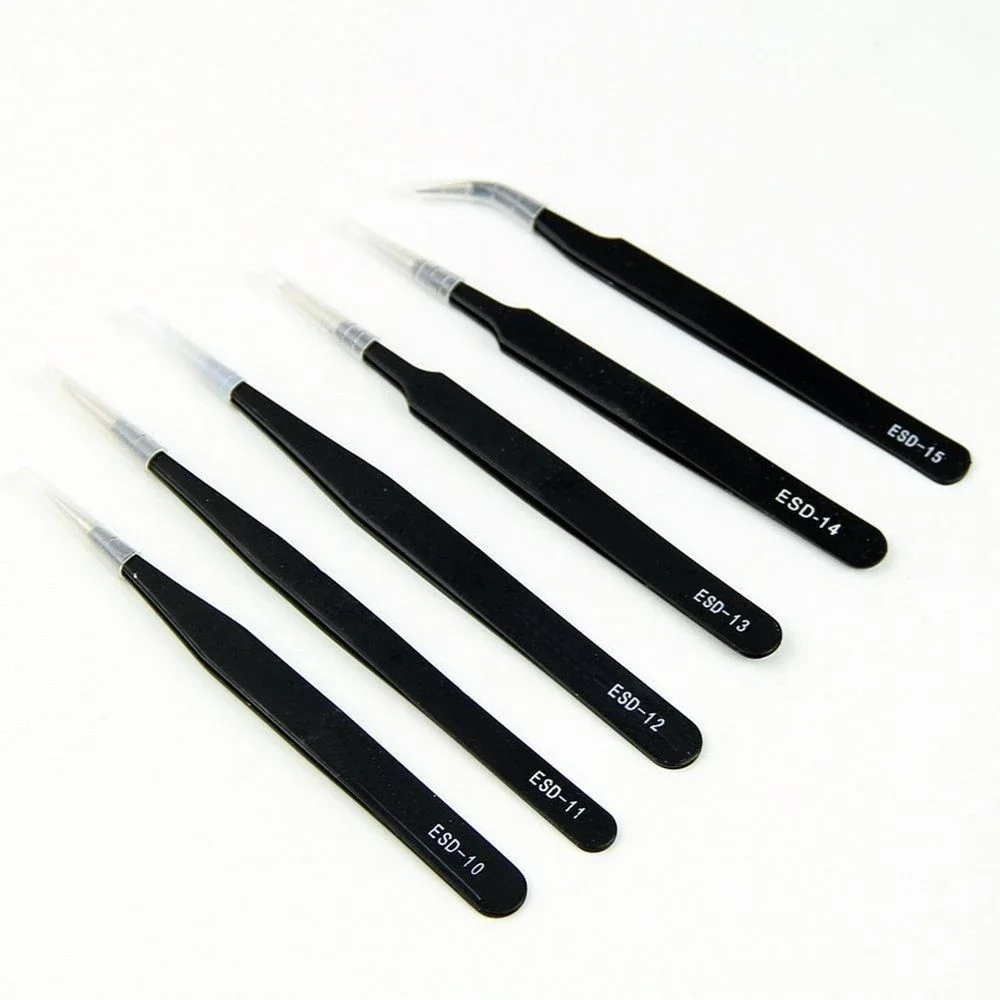 Esd-101112131415 6 Parça Anti Statik Cımbız Set-(5775)