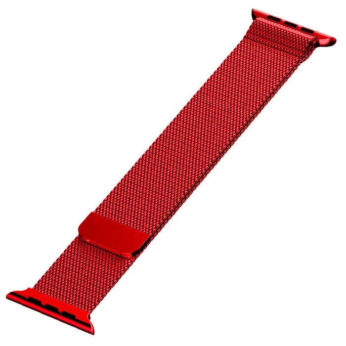 Ally Apple Watch 7-8 45mm 6-5-4 44mm Kayış Kordon Metal Milano Loop 3-2-1 42mm-(5775)