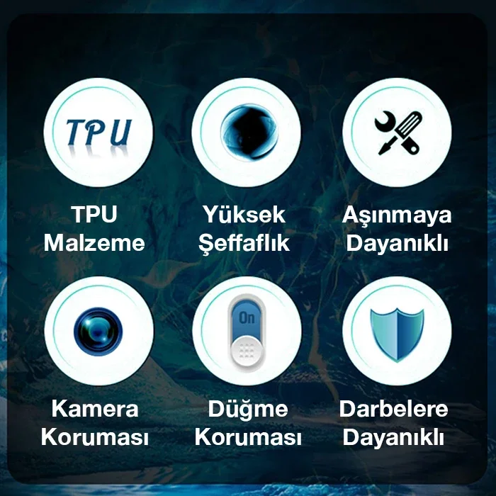 Ally OPPO A55 4G Kılıf Kamera Korumalı Ultra İnce Şeffaf Silikon Kılıf-(5775)