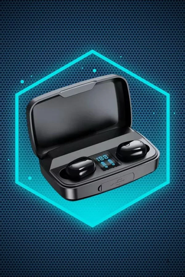 Dijital Göstergeli Bluetooth Kulaklık Kablosuz TWS Stereo Bluetooth 5.0