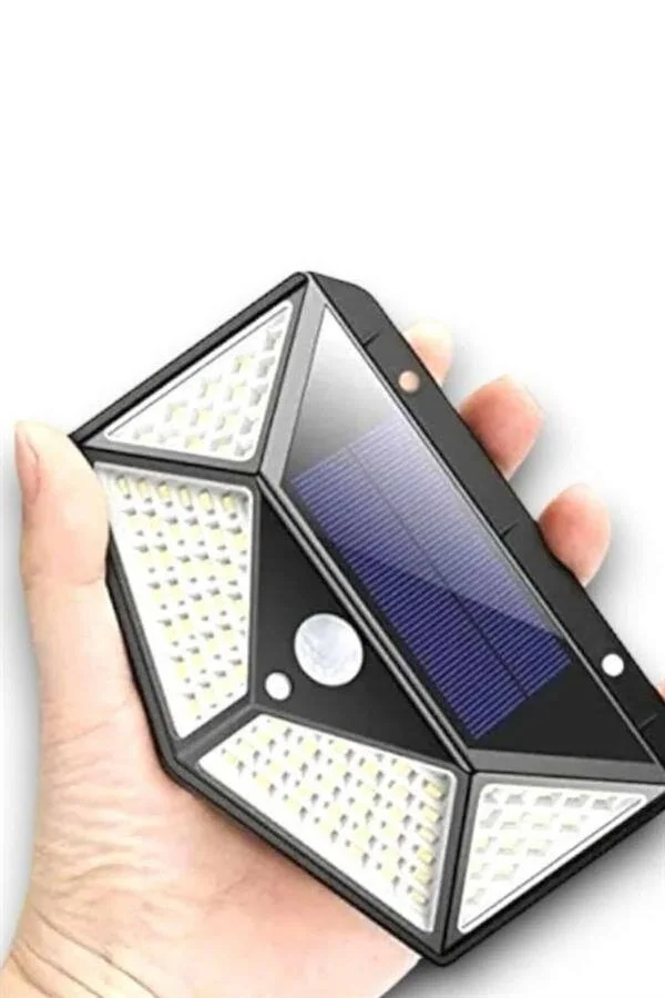 Güneş Enerjili Bahçe Lambası 100 Led Bahçe Lambası Bahçe Aydınlatma