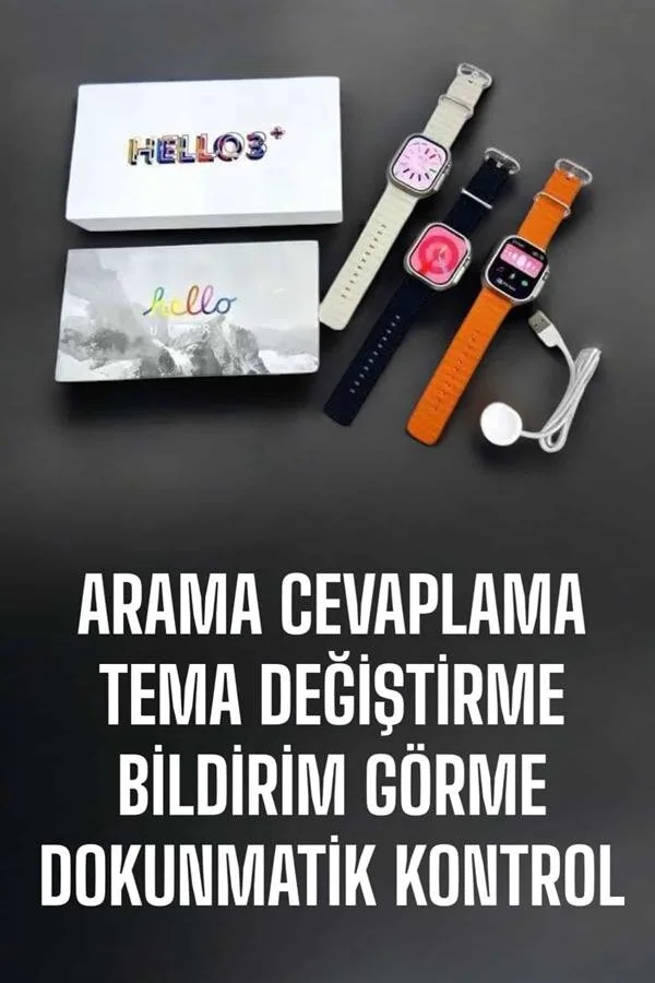Akıllı Saat Yeni Nesil Bluetooth Bağlantılı Uyku Sağlık Takibi GPS Ve NFC Uyumlu
