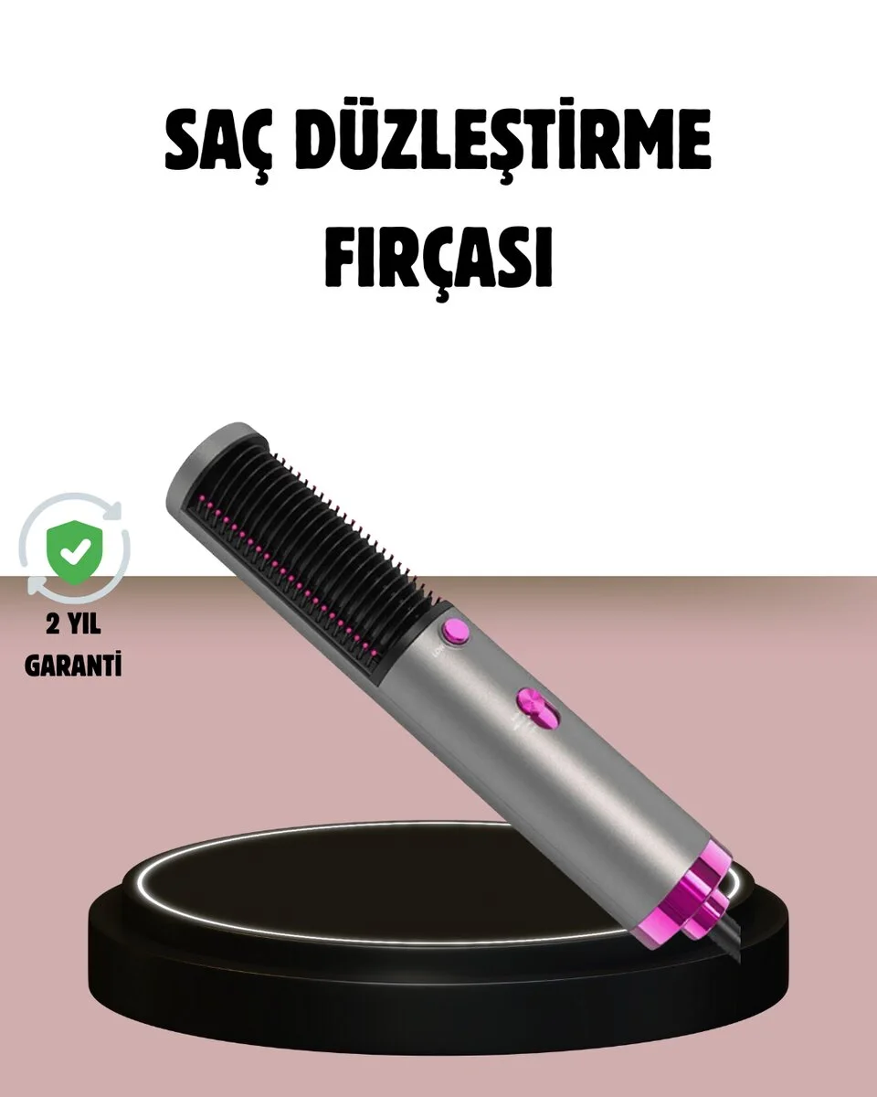Sıcak Hava Fırçası – Saç Kurutma Düzleştirme ve Şekillendirme