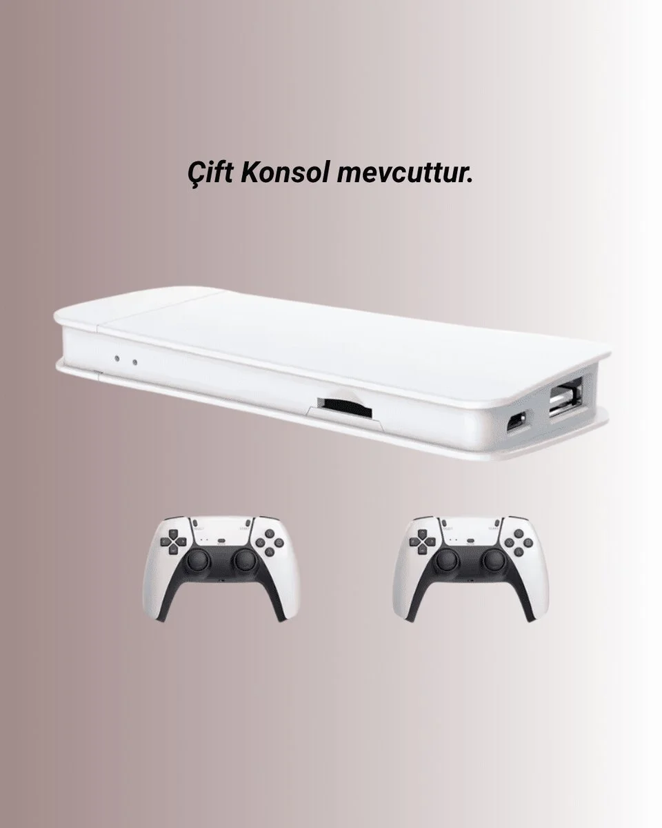 4K Destekli Bluetooth Retro Oyun Konsolu – M15 Modeli
