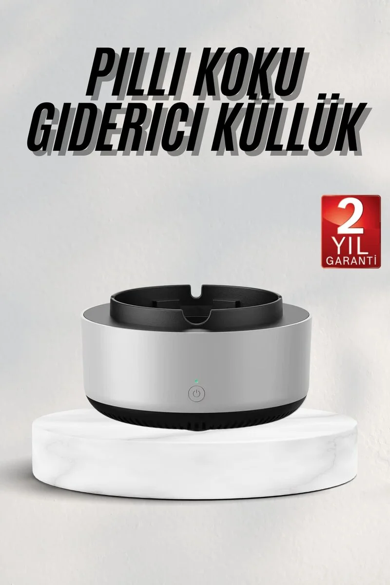 Akıllı Kokusuz Küllük Dumanı İçine Çeken Kül Tablası Hava Temizleyici