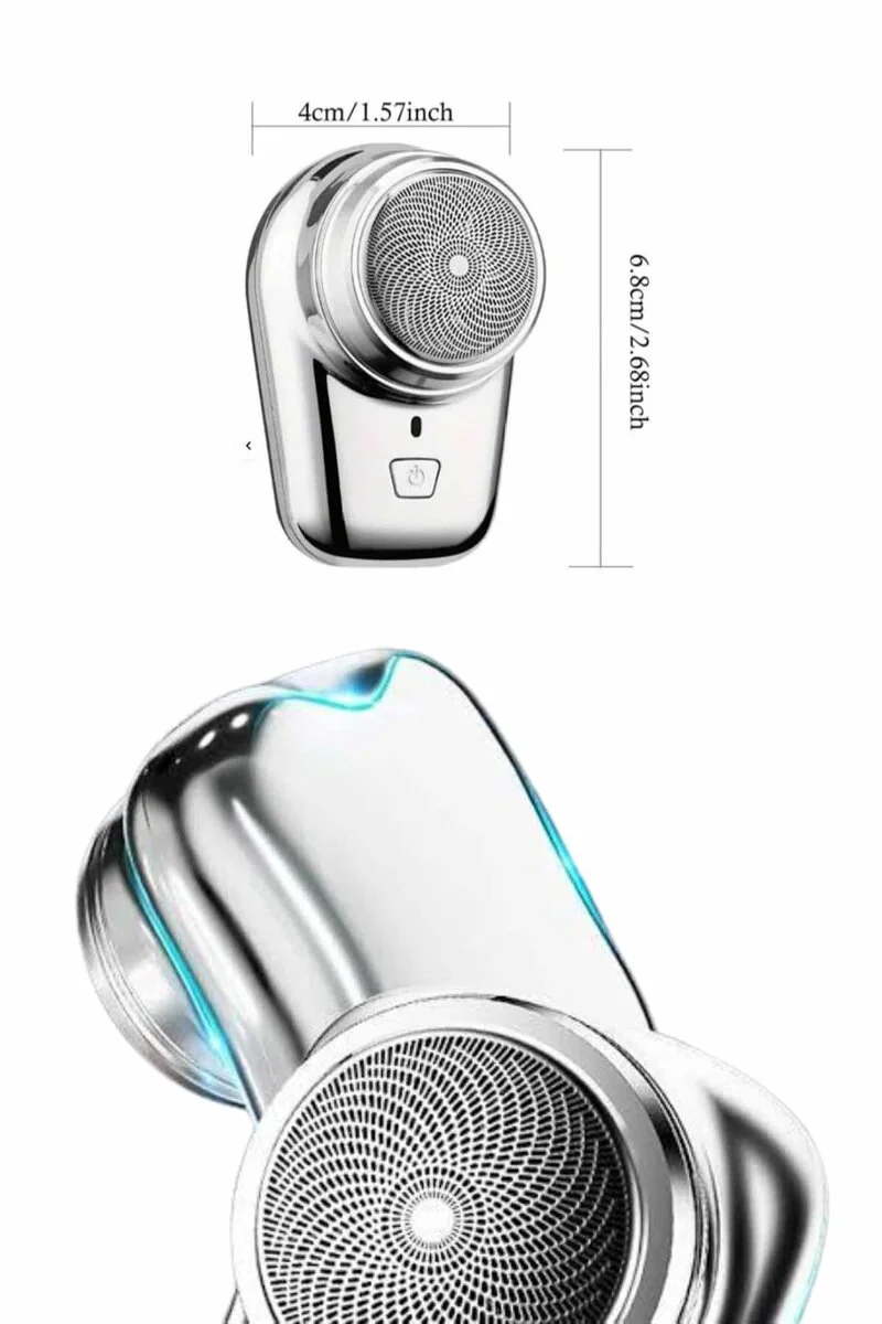 Elektrikli Mini Tıraş MakinesiTaşınabilir USB Şarjlı Kablosuz Tıraş Makinesi