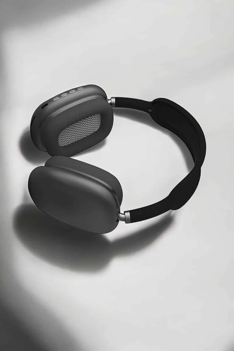 P9 Plus Hi-fi Ses Kalitesi Ayarlanabilir Mikrofonlu Bluetooth Kulaklık Siyah