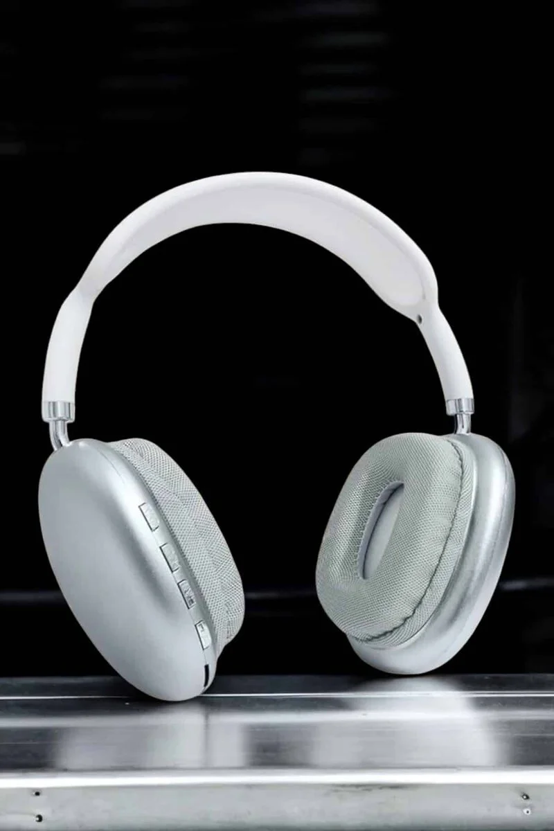 P9 Plus Kablosuz Kulak Üstü Bluetooth Kulaklık Beyaz Mikrofonlu Kulaküstü Kablosuz Kulaklık