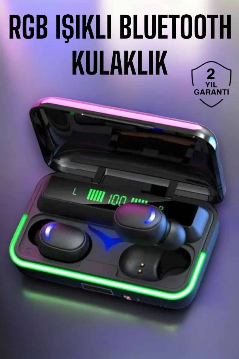 Android Ve İOS Uyumlu Bluetooth Bağlantılı Powerbankli Kulaklık