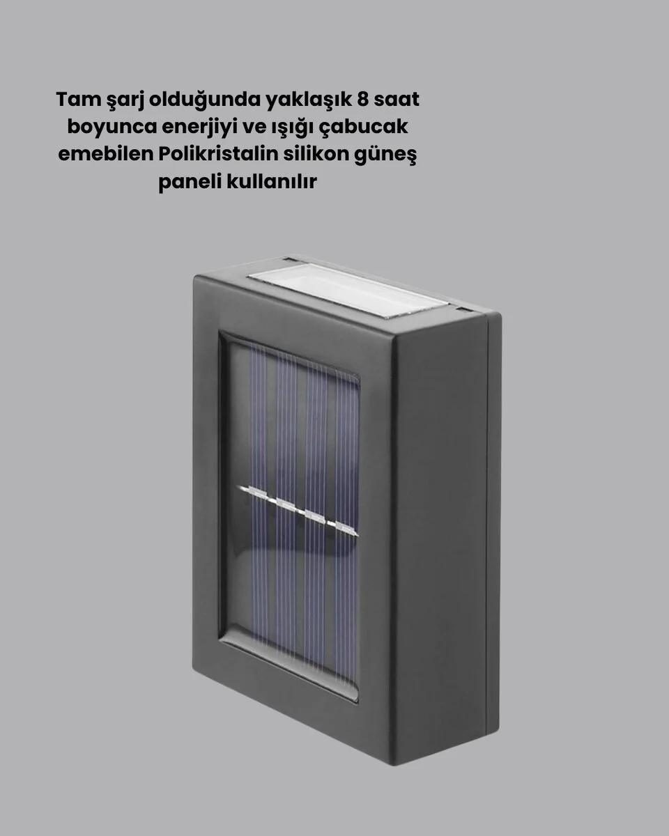 Bahçe ve Balkon İçin Güneş Enerjili Lamba