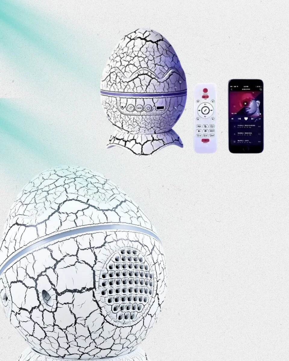 14 Renkli Nebula Yıldız Projektör + Müzik + Gürültü Cihazı + Zamanlayıcılı