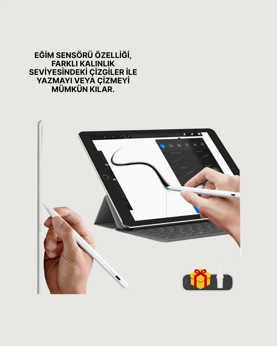 Dijital Kalem – Yüksek Hassasiyetli Hızlı Şarjlı ve Uzun Ömürlü