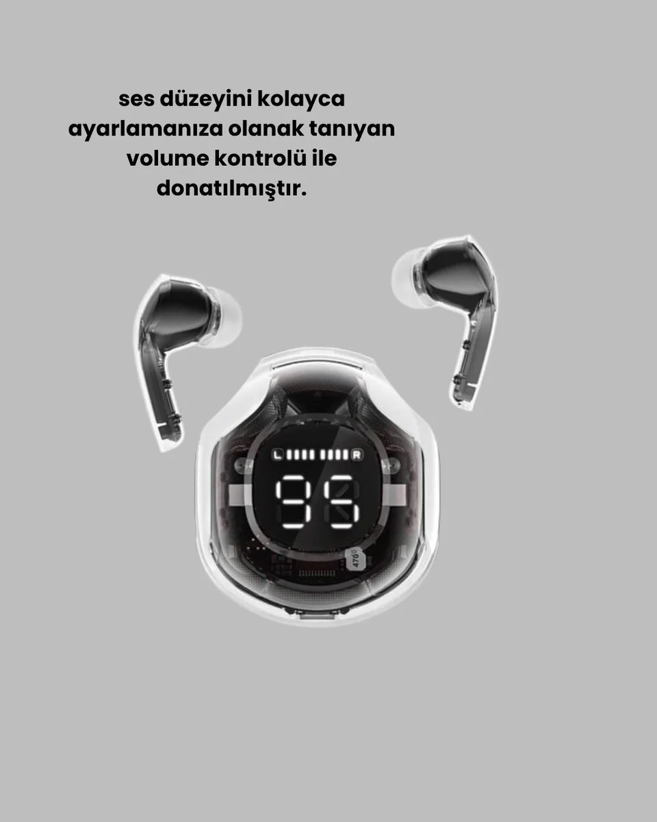 Kablosuz Şarj Destekli Hafif ve Güçlü Kulaklık
