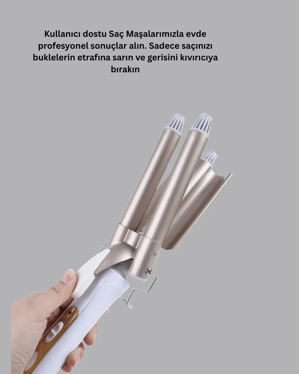 Her Saç Tipine Uygun Hızlı Isınan Bukle Yapıcı – Evde Kuaför Kalitesinde Sonuç