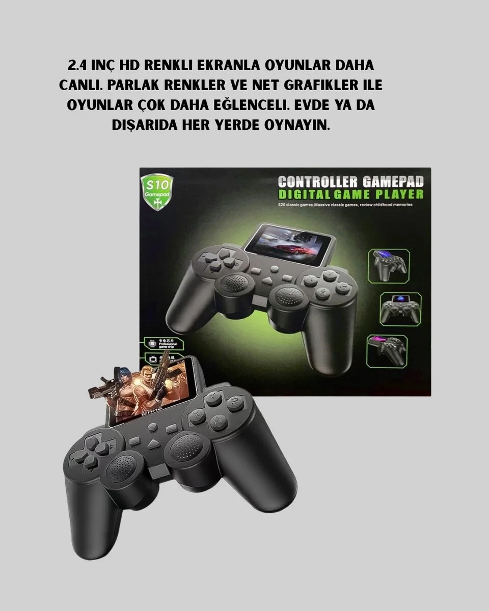 500 Oyun Tek Cihazda! Nostalji ve Eğlence Yanınızda