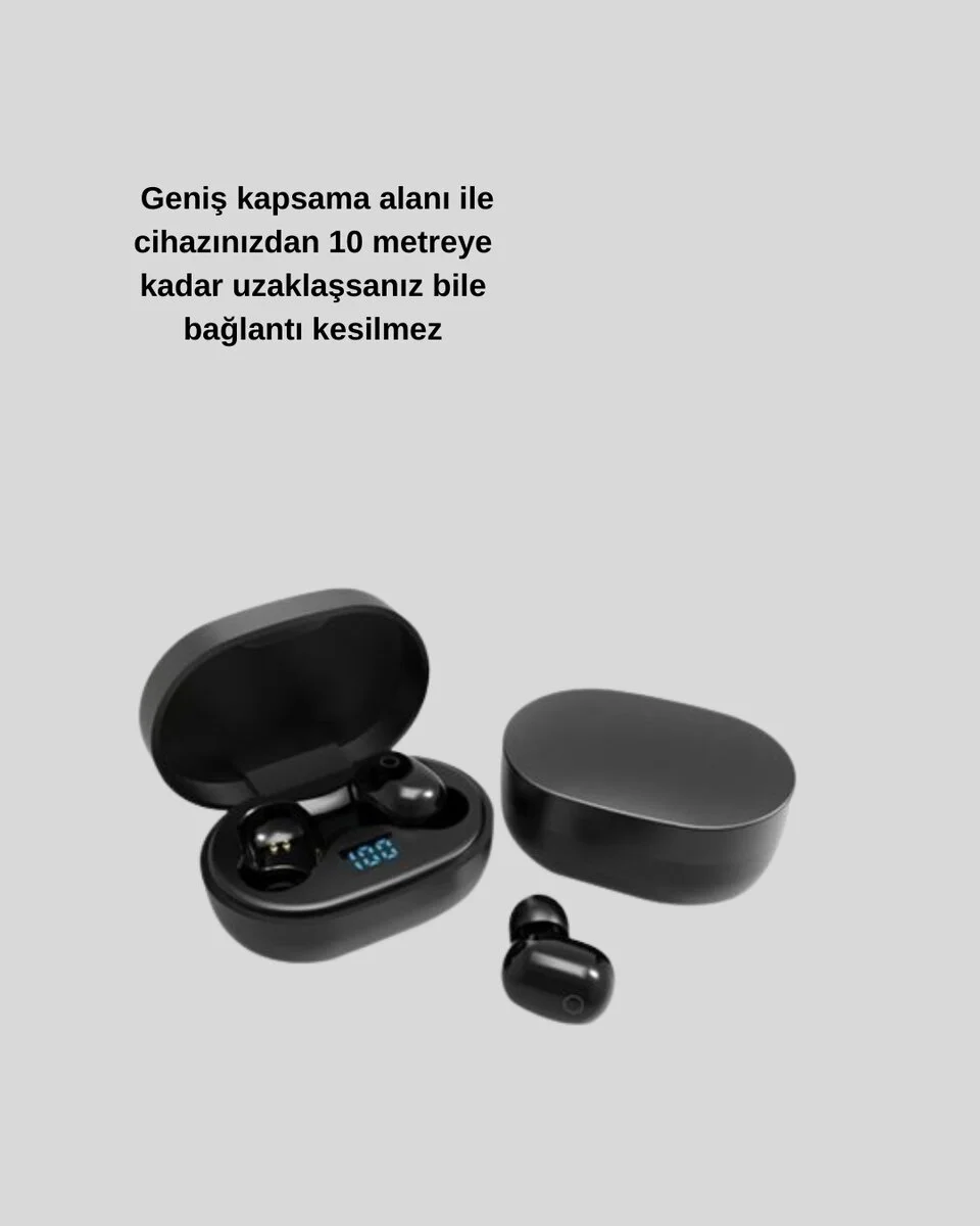 Derin Bass ve Net Tiz Özellikli Bluetooth Kulaklık