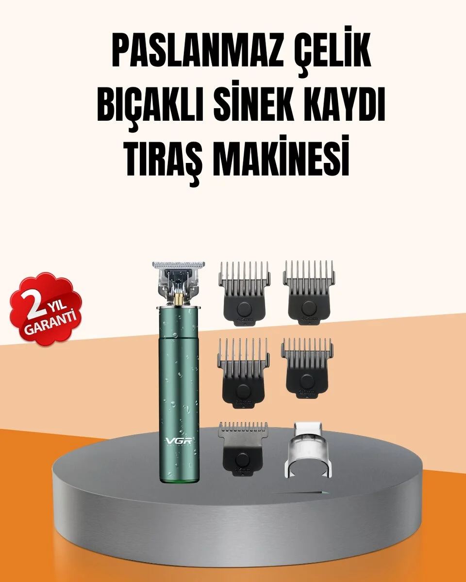 USB Hızlı Şarjlı 3 Saat Kullanımlı Saç Kesme Makinesi