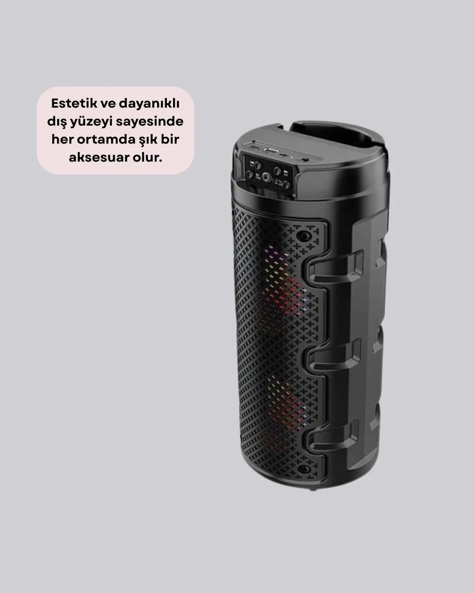 Uzun Pil Ömrü Sunan Kablosuz Bluetooth Hoparlör