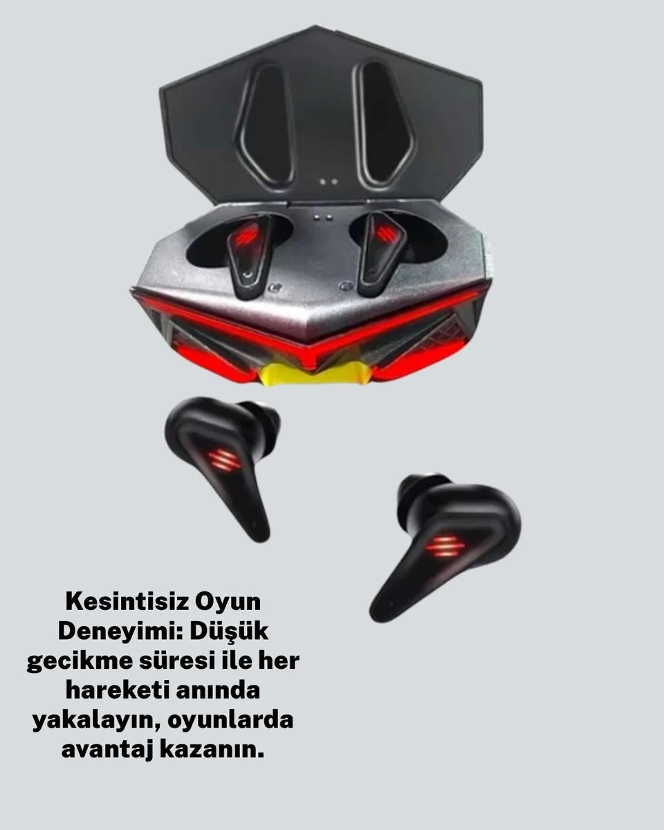 Bluetooth 5.0 Kablosuz Kulaklık Uzun Pil Ömürlü