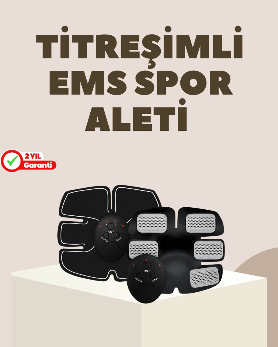 EMS Kas Yapma ve Yağ Yakma Cihazı Titreşimli 2025 Orijinal Spor Aleti
