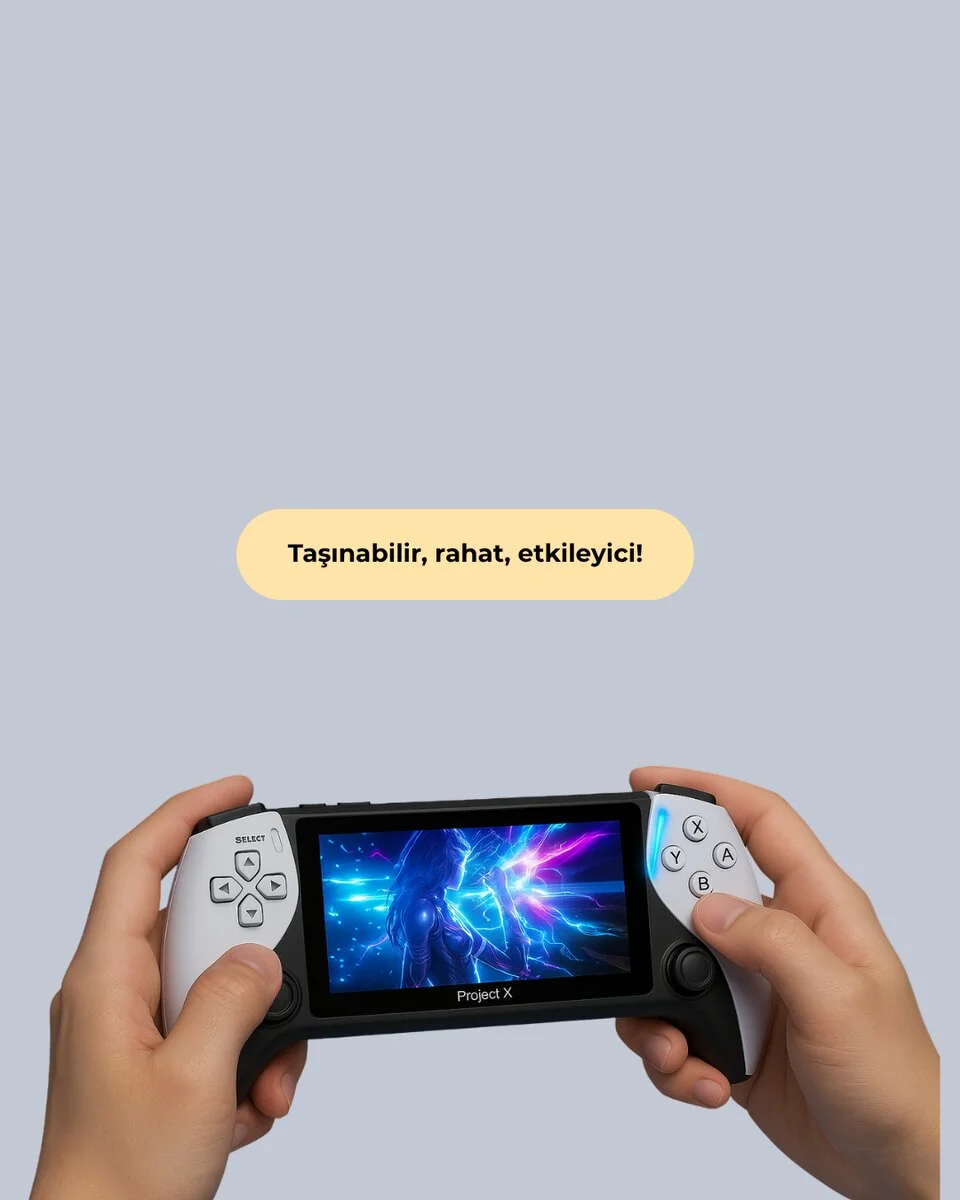 1000 Oyun Yüklü HDMI Çıkışlı Retro Oyun Konsolu