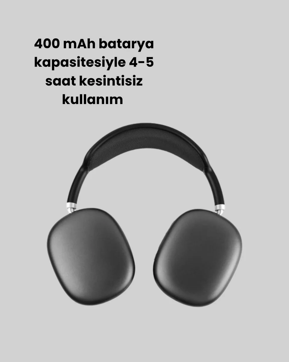 Stereo Ses Kaliteli Bluetooth Kulaklık | Katlanabilir ve Ergonomik Tasarım