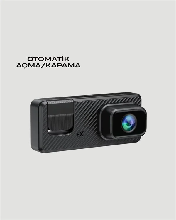 1080P 3 Kameralı Araç DVR – Döngü Kayıt ve Geri Görüş Özellikli