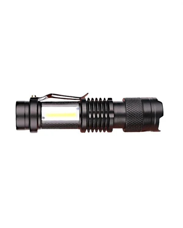Taşınabilir Şarjlı LED Fener - 4 Modlu 2000LM Ayarlanabilir Odak