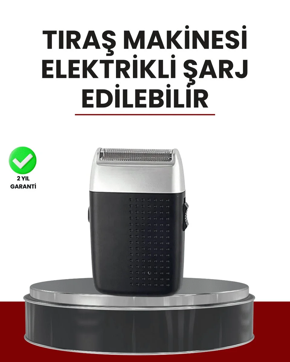 Evde Kişisel Bakımın Yeni Yolu – Kompakt ve Ergonomik Tıraş Makinesi