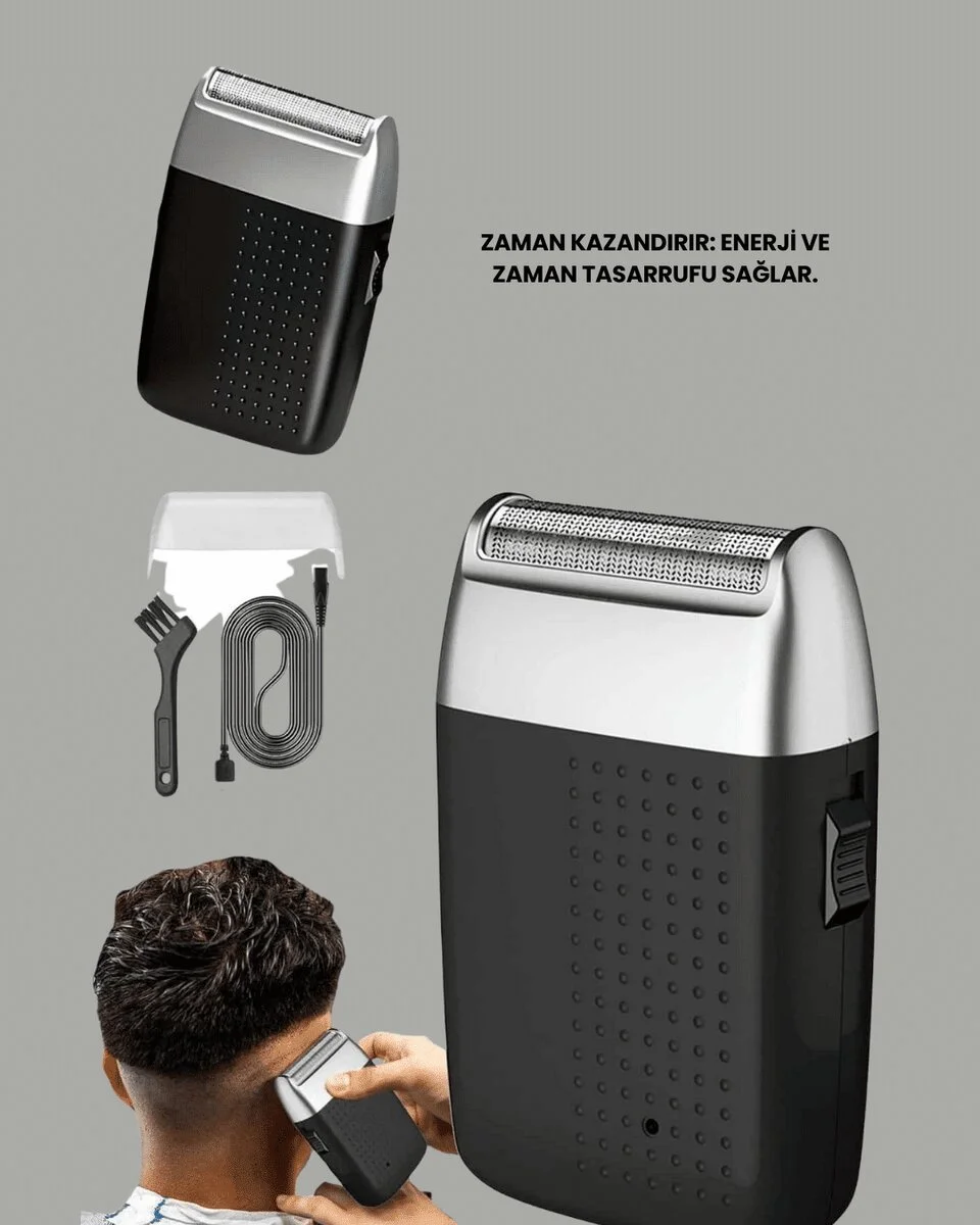 Sıfır Saç ve Sakal Kesme Makinesi – Kolay Temizlik Güçlü Motor