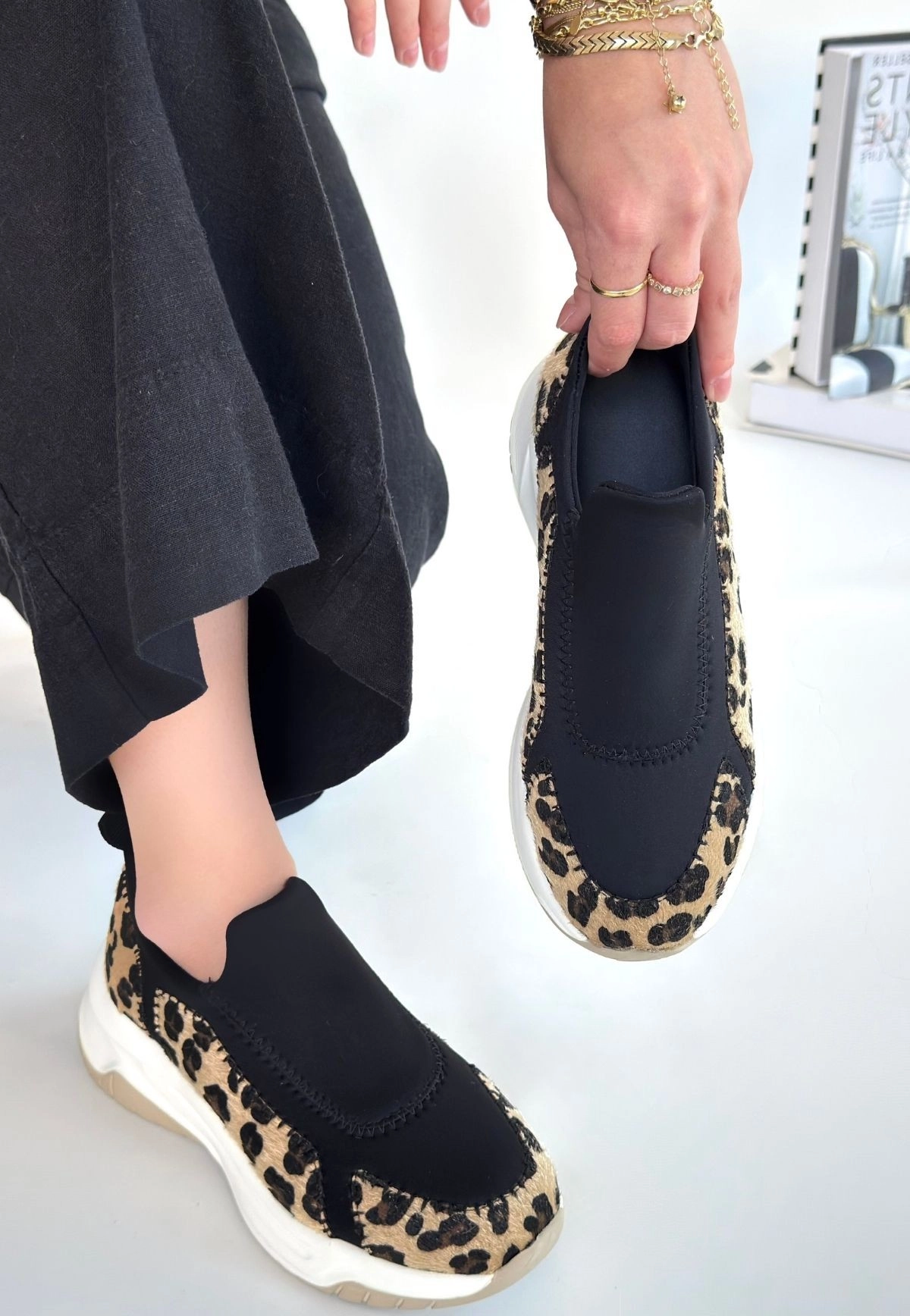 Kendy Leopar Süet Spor Ayakkabı