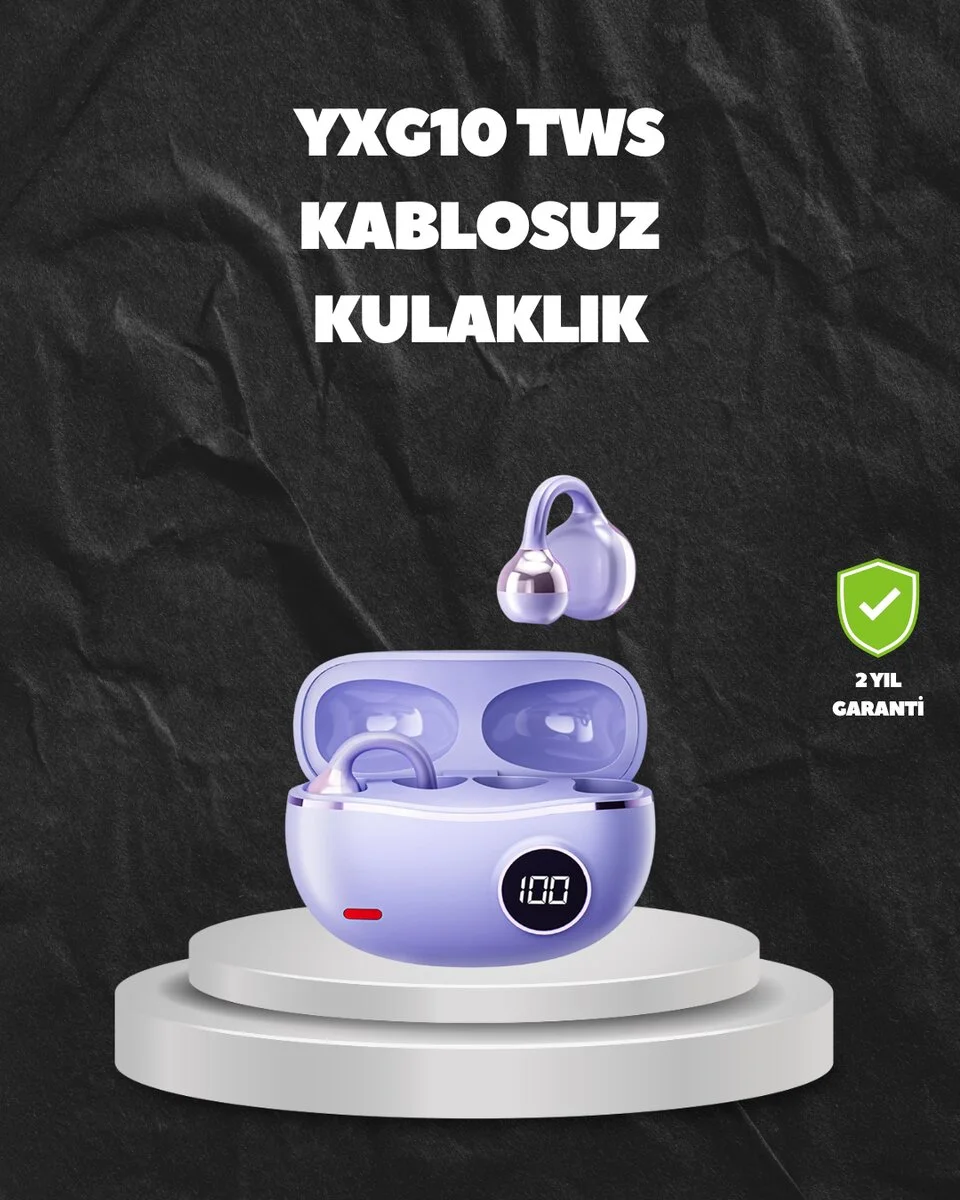 YXG10 TWS Kablosuz Kulak İçi – Elmacık Kemiği İletimli Şık ve Hafif