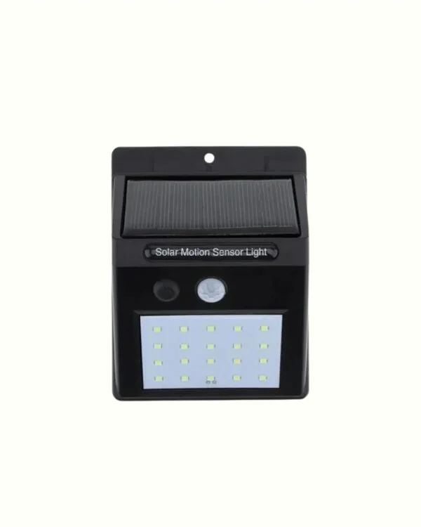 Hareket Sensörlü Solar Lamba | 120° Algılama Açısı 3-4 Metre Mesafe Suya Dayanıklı LED