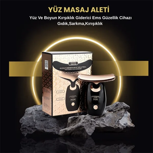 ABS Biyonik Cilt Bakım Aleti – Derin Temizlik & Nemlendirme