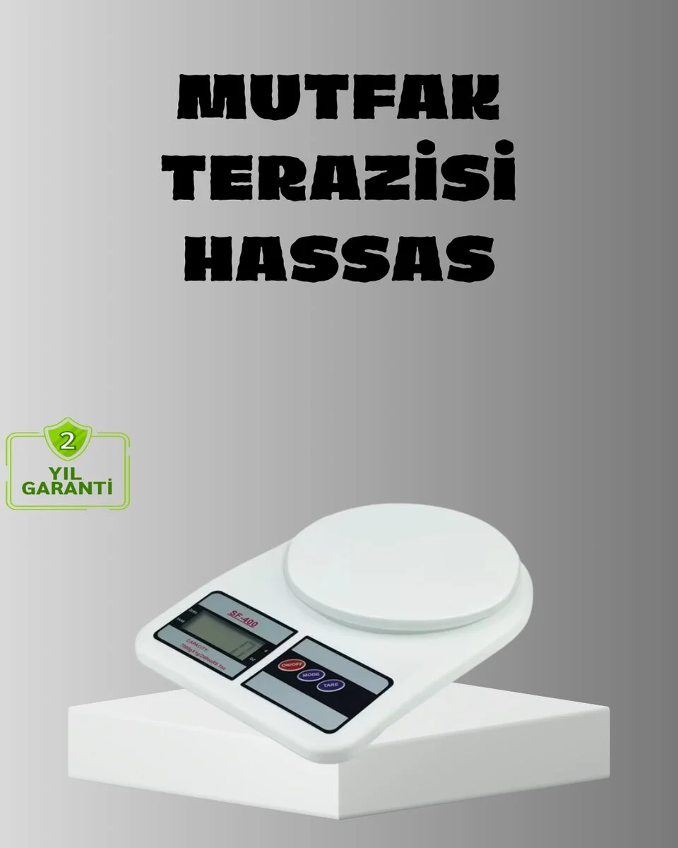 Taşınabilir Hassas Tartı – 5kg Kapasite 1g Ölçüm Gram ve Ons Desteği