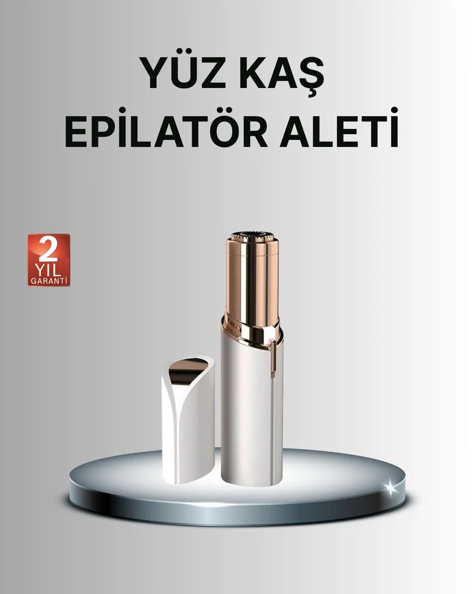 Taşınabilir Yüz ve Kaş Epilatörü – Acısız Tüy Temizleme
