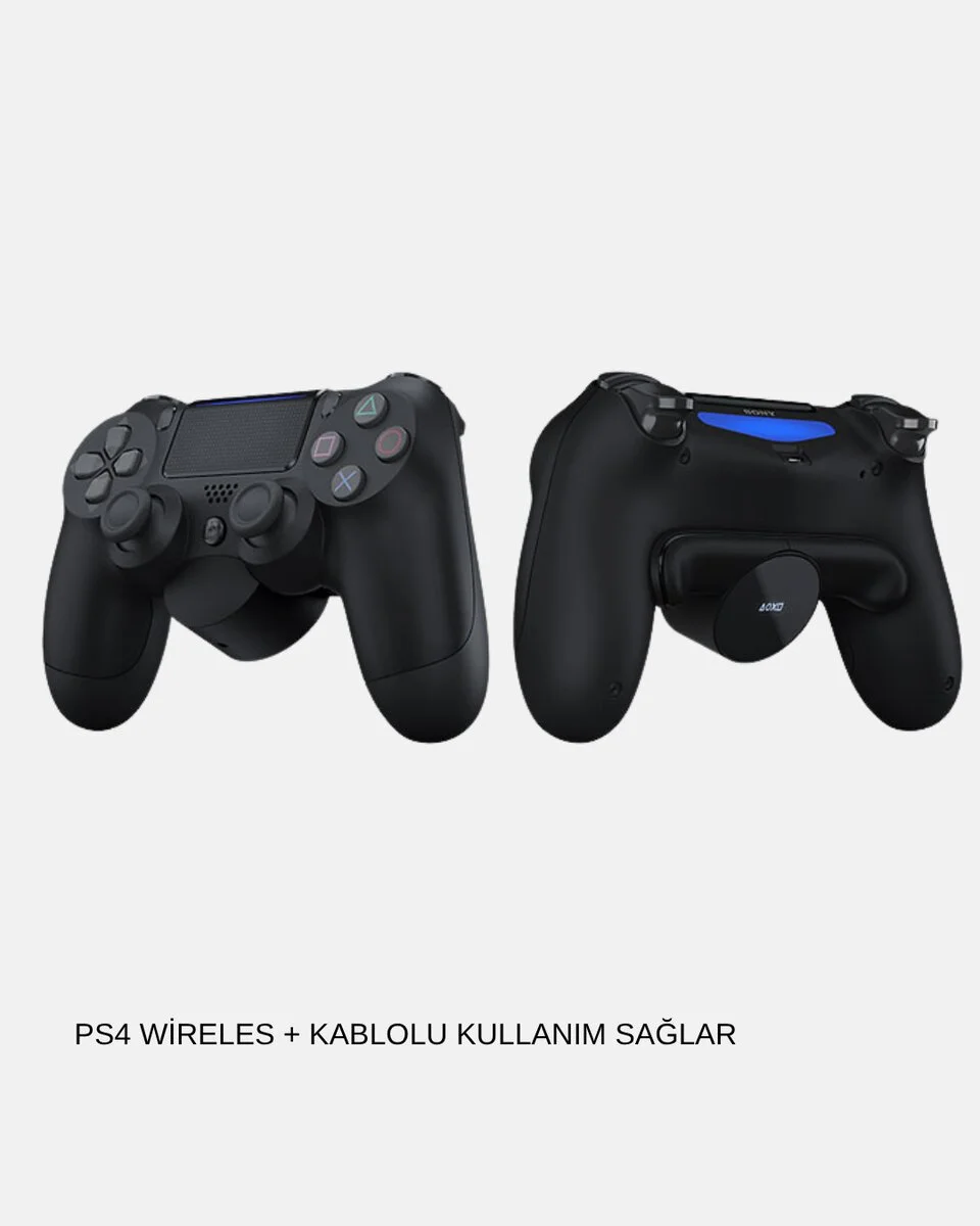 PS4 Kablosuz Oyun Kolu V2 – Bluetooth Bağlantılı Titreşimli PC ve Mobil Uyumlu