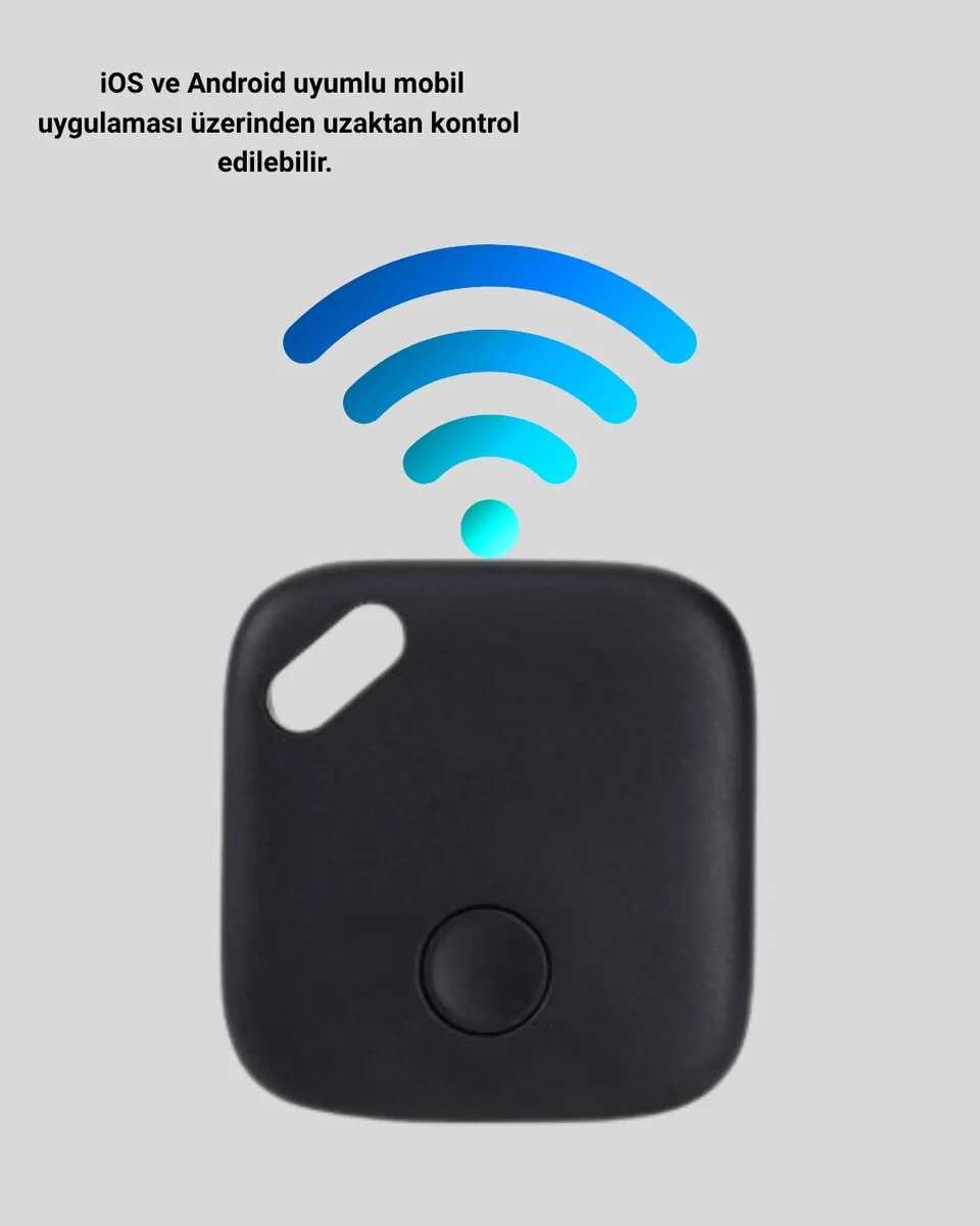 Bluetooth Akıllı Takip Cihazı Kompakt Tasarımlı ve Uzun Pil Ömürlü