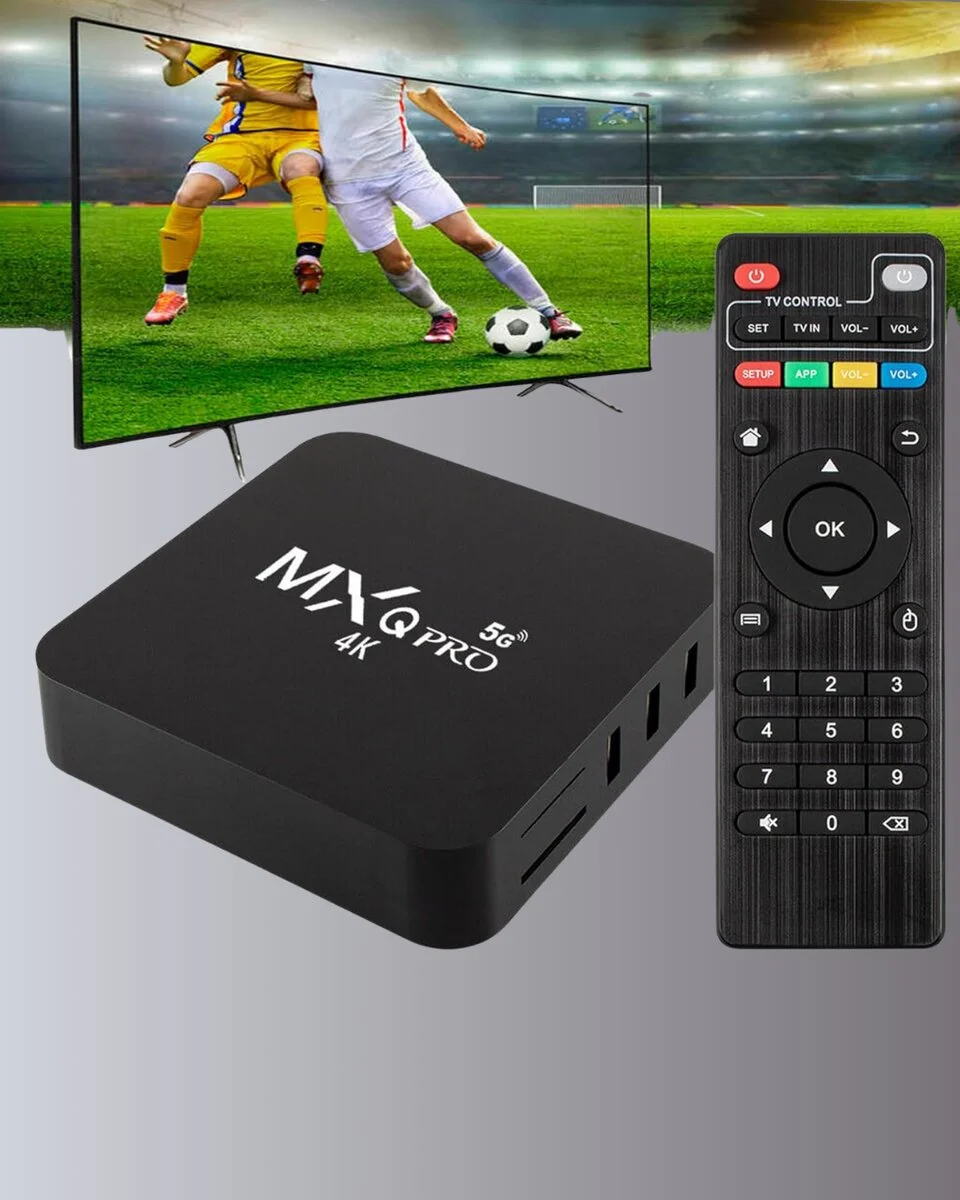Android TV Box 4K – 2GB RAM 16GB ROM Kablosuz Wi-Fi Medya Oynatıcı