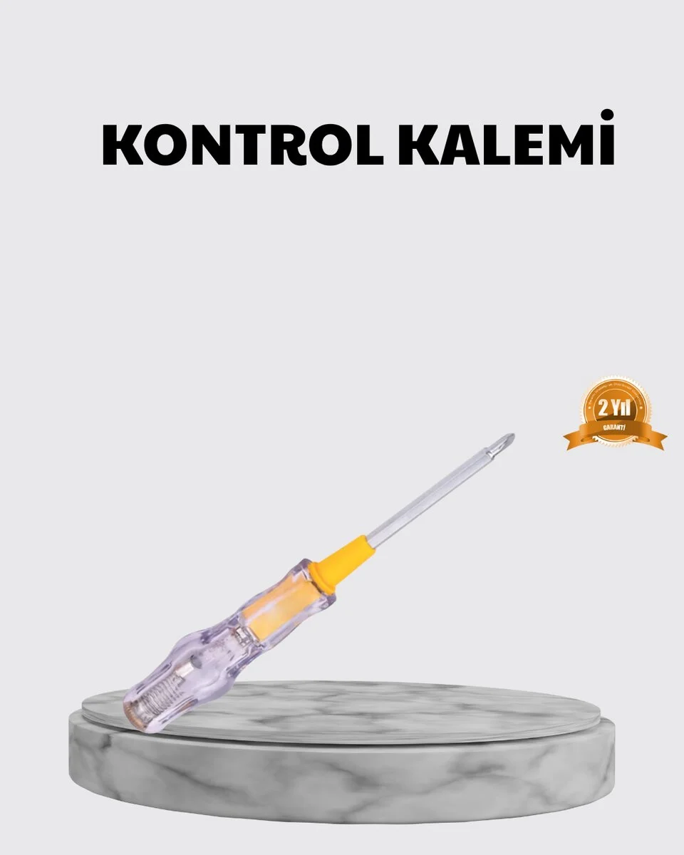 110-220V Elektrik Test Kalemi Korozyona Dayanıklı Nikel Kaplamalı