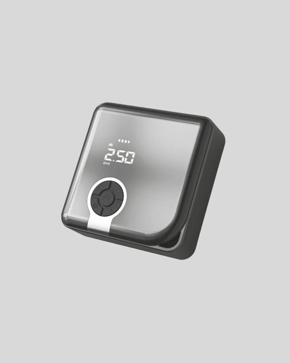 6000mAh Bataryalı Type-C Şarjlı Mini Hava Kompresörü LED Işıklı