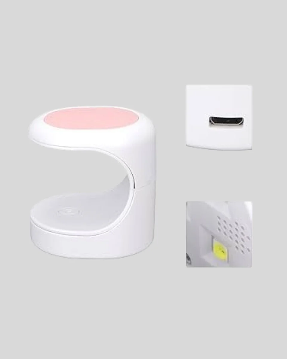 Mini Oje Kurutma Cihazı 16W LED UV Hızlı Kurutma Taşınabilir Kompakt