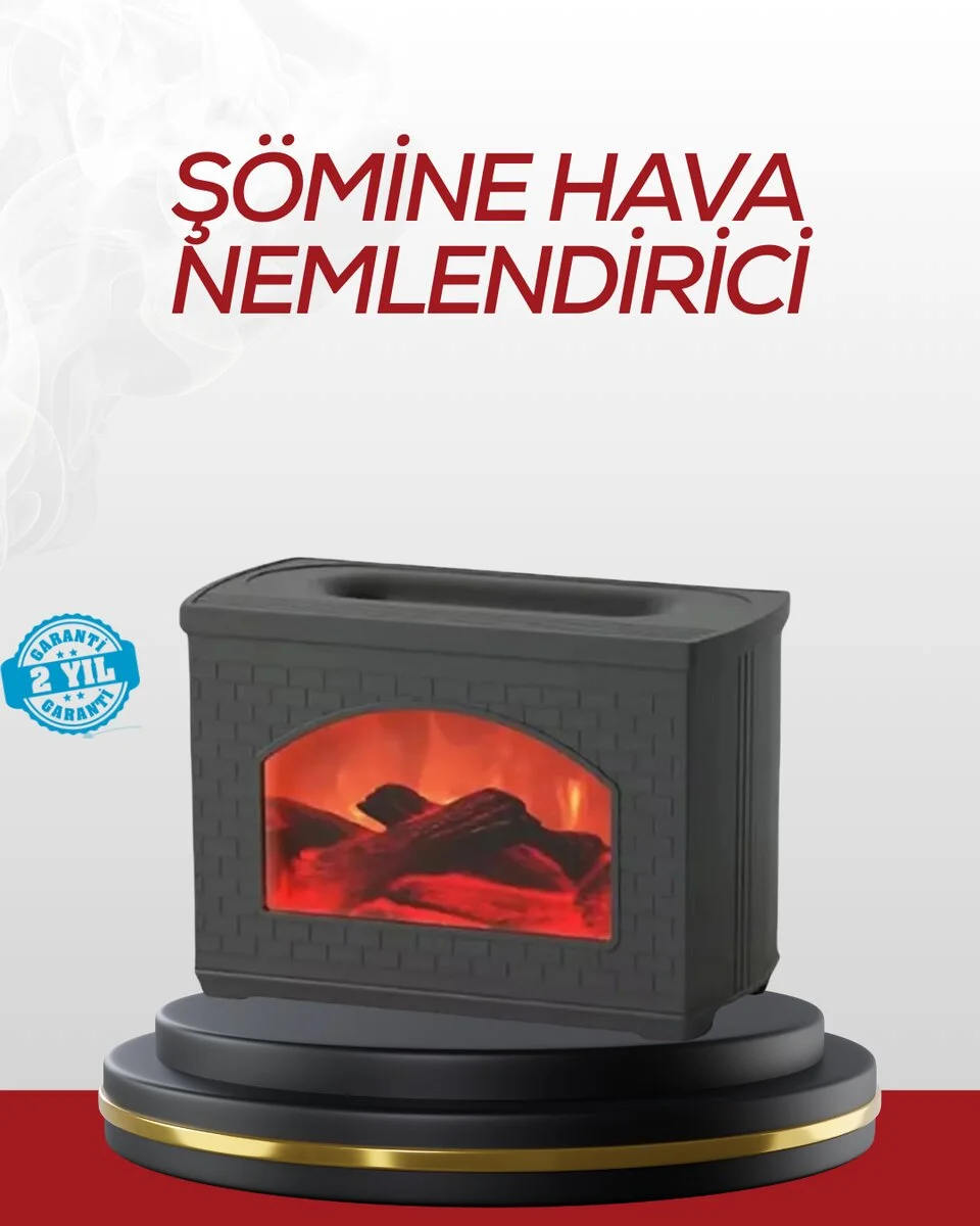 Aromaterapi Difüzör Ultrasonik Sessiz Nemlendirici USB Destekli