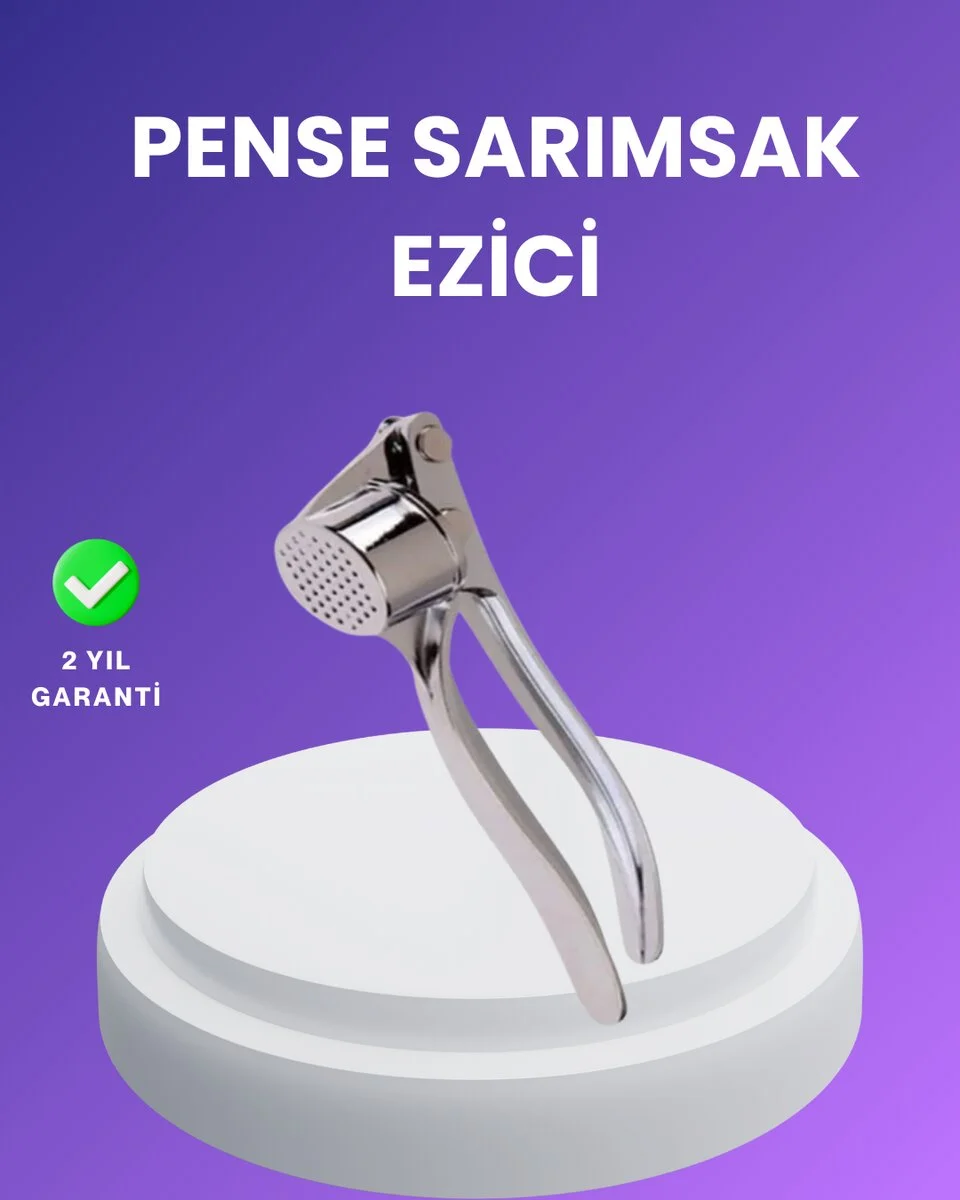 Sarımsak Presi Kolay Temizlik ve Yüksek Basınçlı Ezme