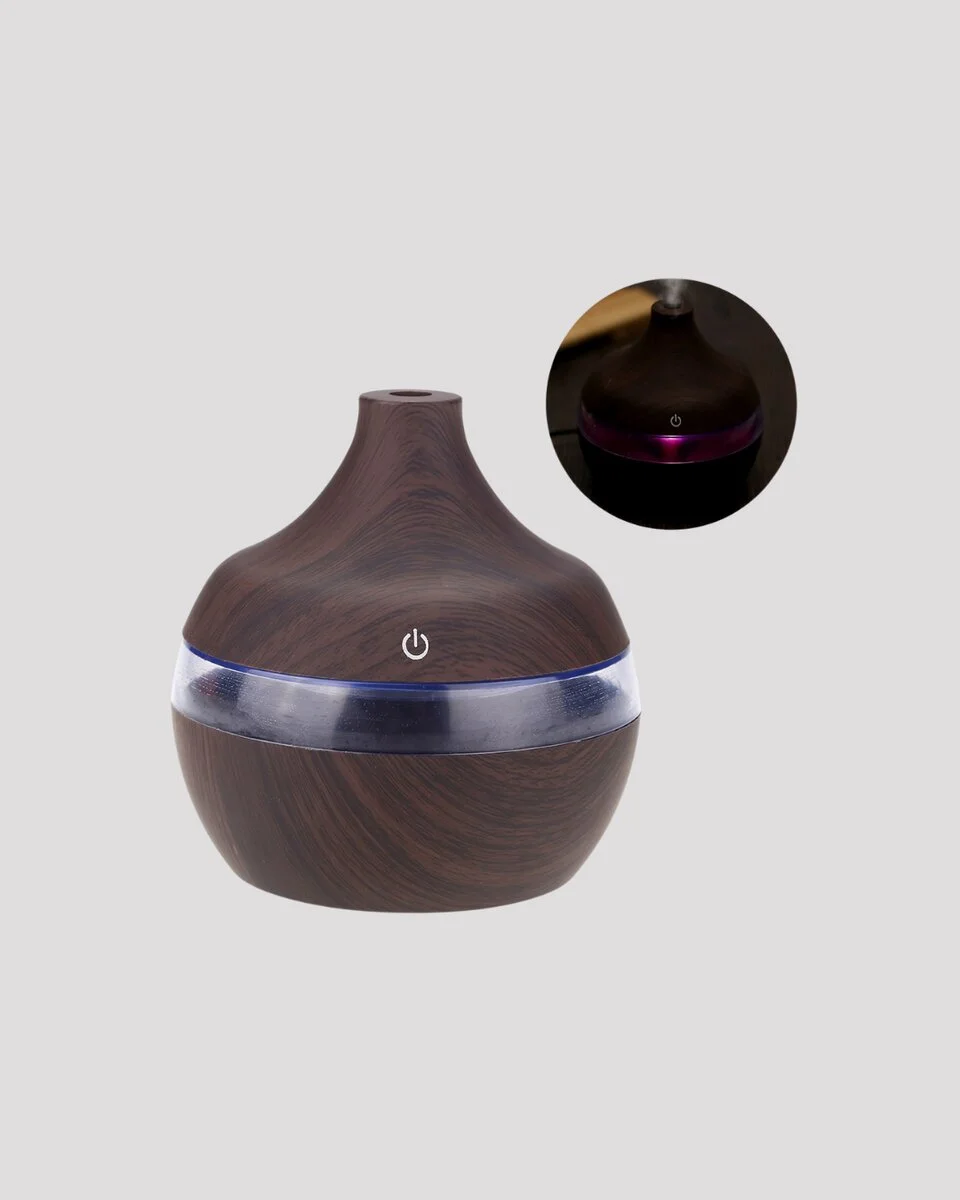 7 Renk LED Işıklı Ultrasonik Aroma Difüzör 300 ml