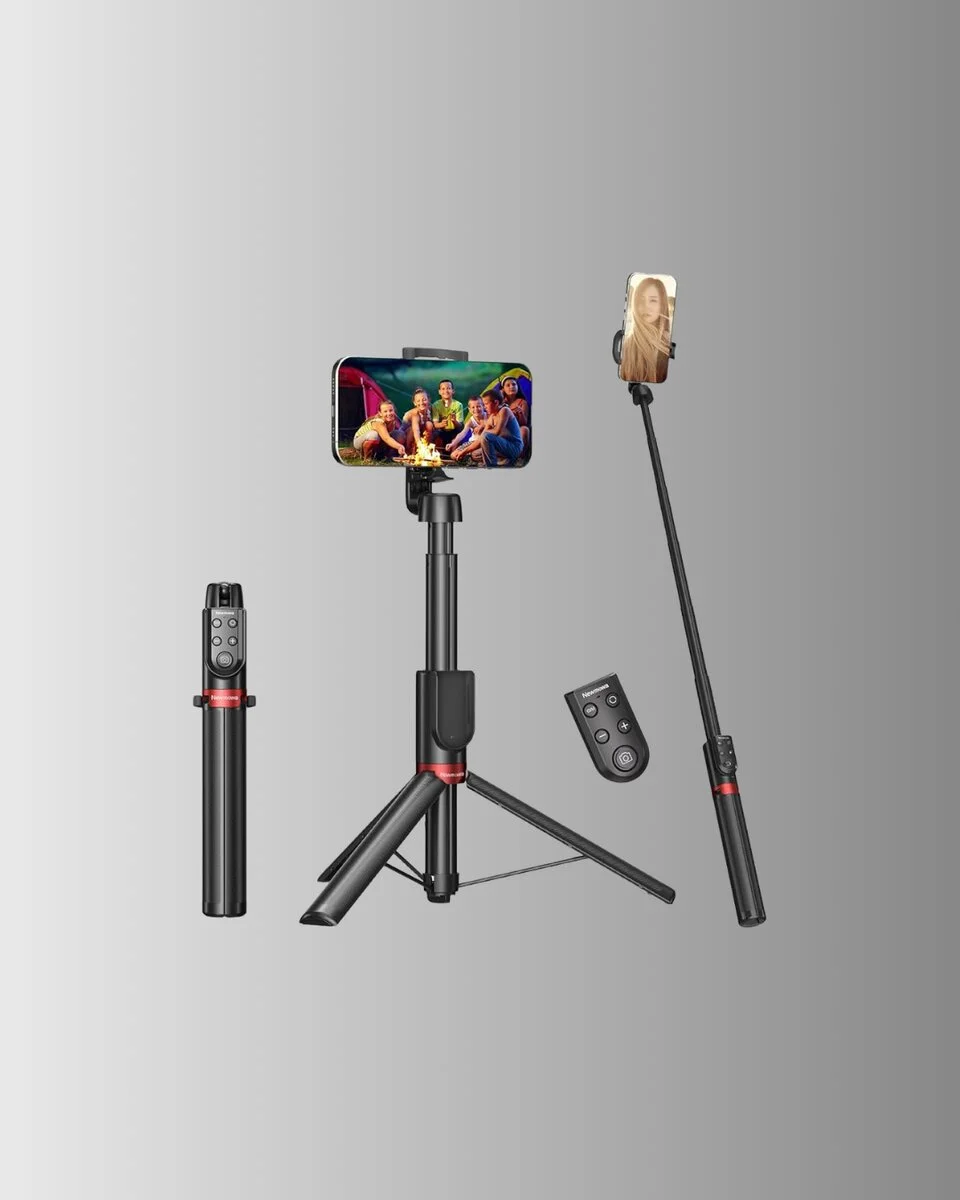 Ayarlanabilir Telefon Tripodu Selfie Stick Çok Açılı Çekim