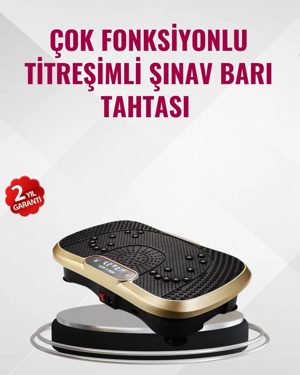 Ev Tipi Titreşimli Spor Aleti Yağ Yakım Destekli Tasarım
